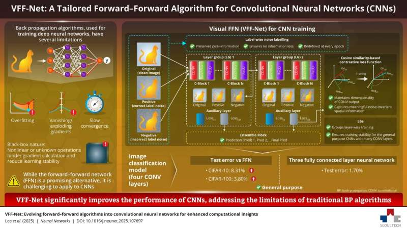 VFF-Net Evolving forward–forward algorithms into convolutional neural networks for enhanced computational insights